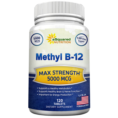Max Strength B-12 with Methylcobalamin