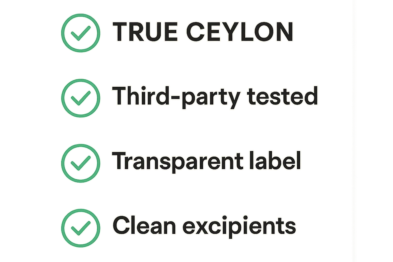 Quality Considerations What to Look for in Products