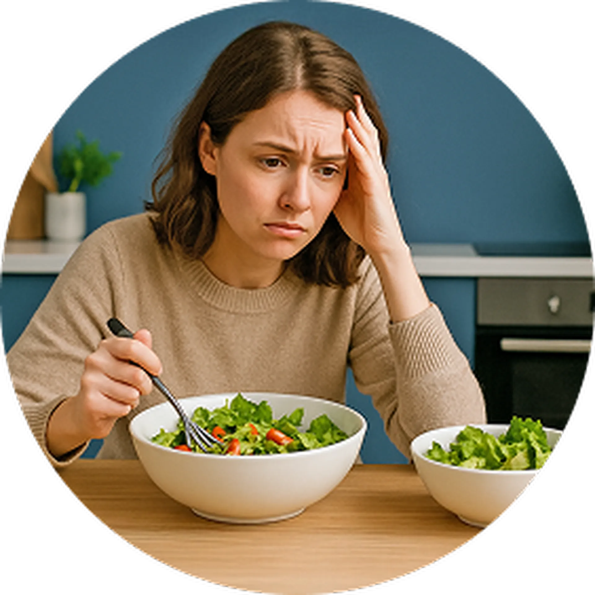 woman vegan