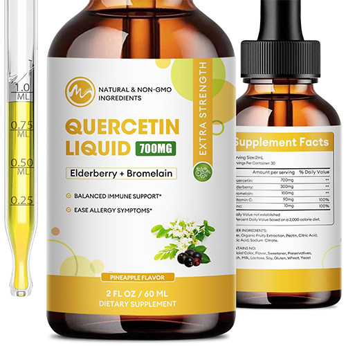 5-in-1 Quercetin Liquid Drops
