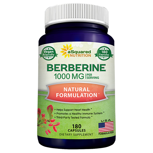 Berberine 1000mg (180 capsules)